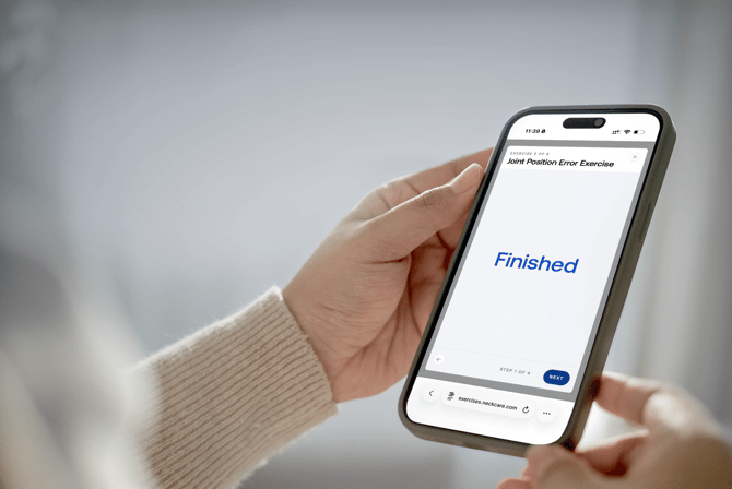 Finished Mobile Phone | NeckCare Home.