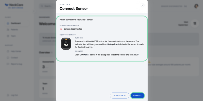 Connect the sensor-1