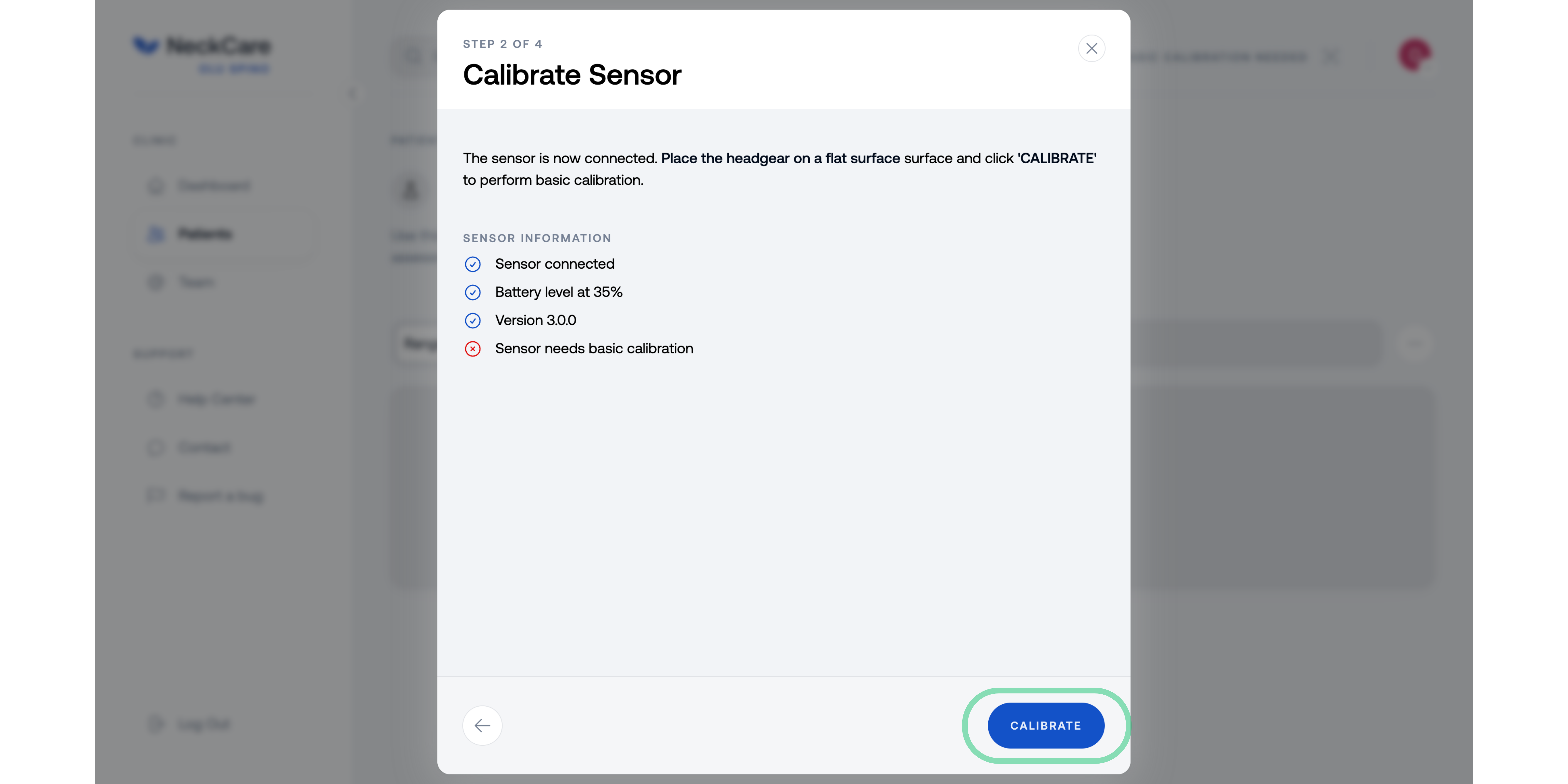 connect sensor
